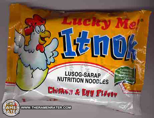 #36: Lucky Me! Itnok Chicken & Egg Flavor Nutrition Noodles - THE RAMEN ...