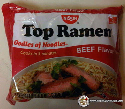 221 Nissin Top Ramen Beef Flavor Ramen Noodle Soup The Ramen Rater