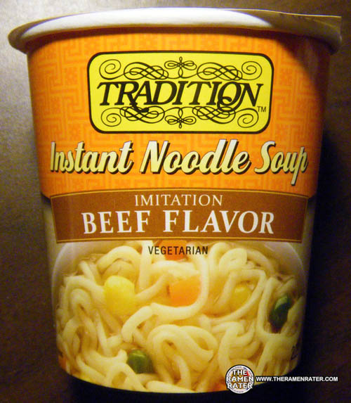 515 Tradition Instant Noodle Soup Imitation Beef Flavor The Ramen Rater 8630