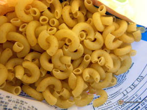 small macaroni noodles
