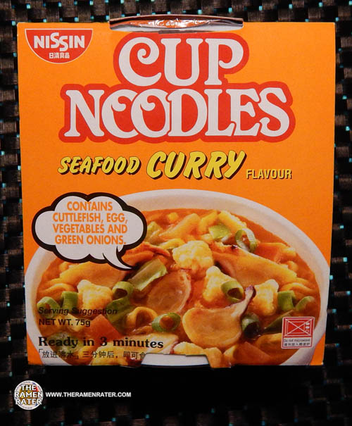 1449 Nissin Cup Noodles Seafood Curry Flavour