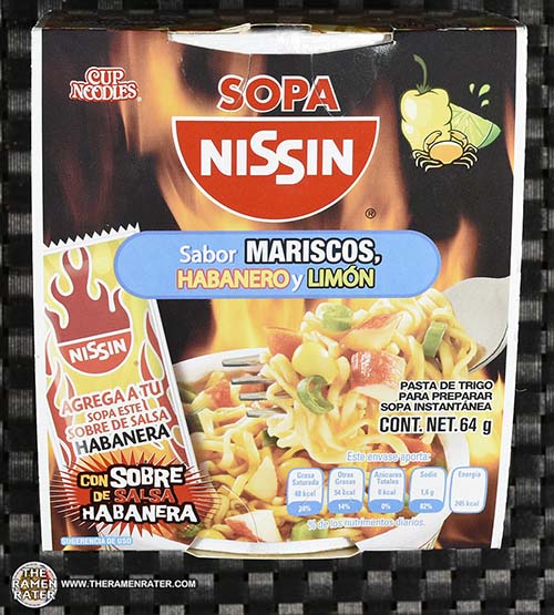 Meet The Manufacturer: #2334: Nissin Cup Noodles Sopa Nissin Sabor Mariscos,  Habanero Y Limon - THE RAMEN RATER