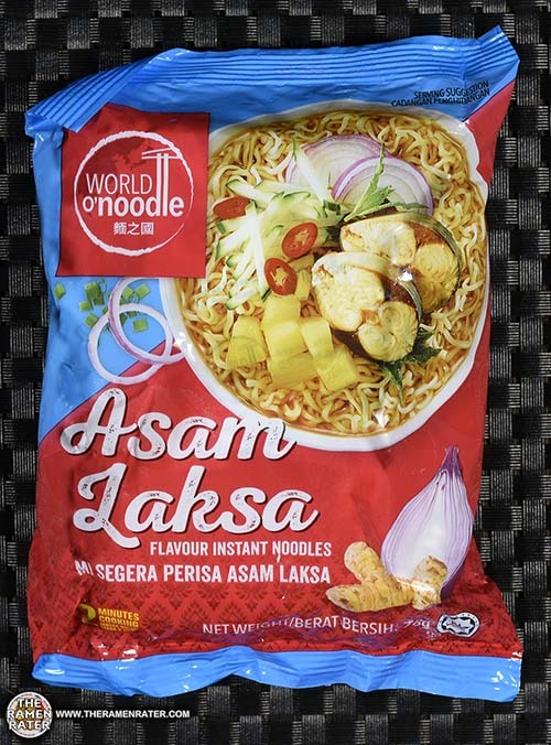 #2819: World O' Noodle Asam Laksa Flavour Instant Noodles - THE RAMEN RATER