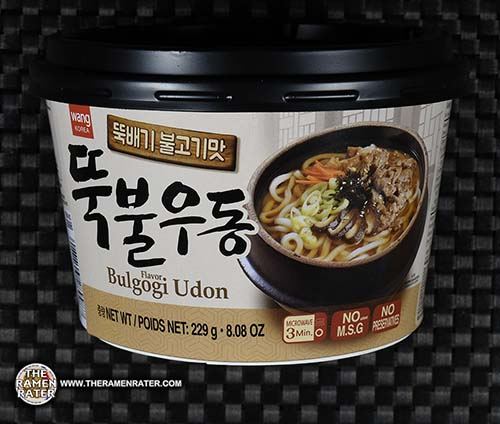 #2922 Wang Bulgogi Flavor Udon Korean Style Noodle - THE RAMEN RATER