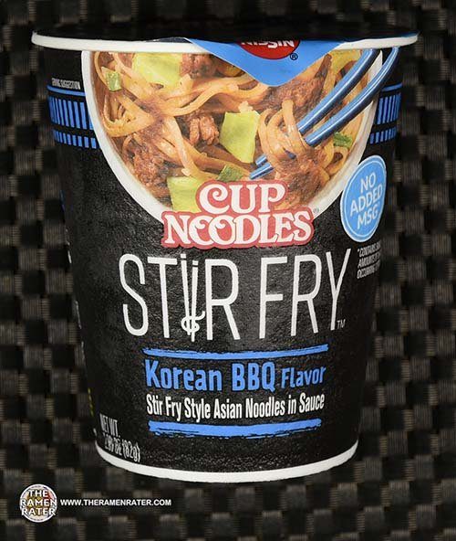Nissin Cup Noodles Stir Fry: Korean BBQ Flavor Review 