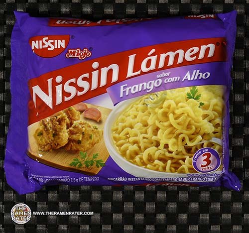 #3344: Nissin Miojo Lamen Sabor Frango Com Alho - Brazil