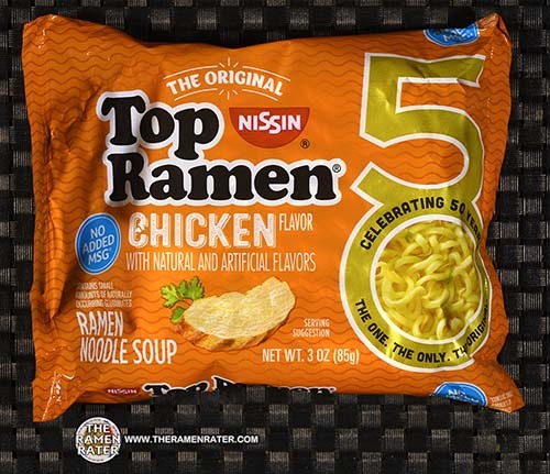 Nissin Top Ramen Chicken Flavor Ramen Noodle Soup 3 oz, Asian Soups & Ramen