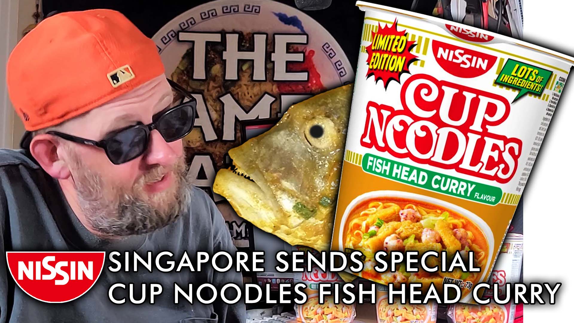 Limited Cup Noodles Fish Head Curry From Nissin Singapore! pic