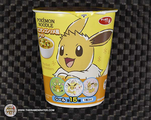 4545: Sapporo Ichiban Pokémon Noodle Onion Consommé-Japan