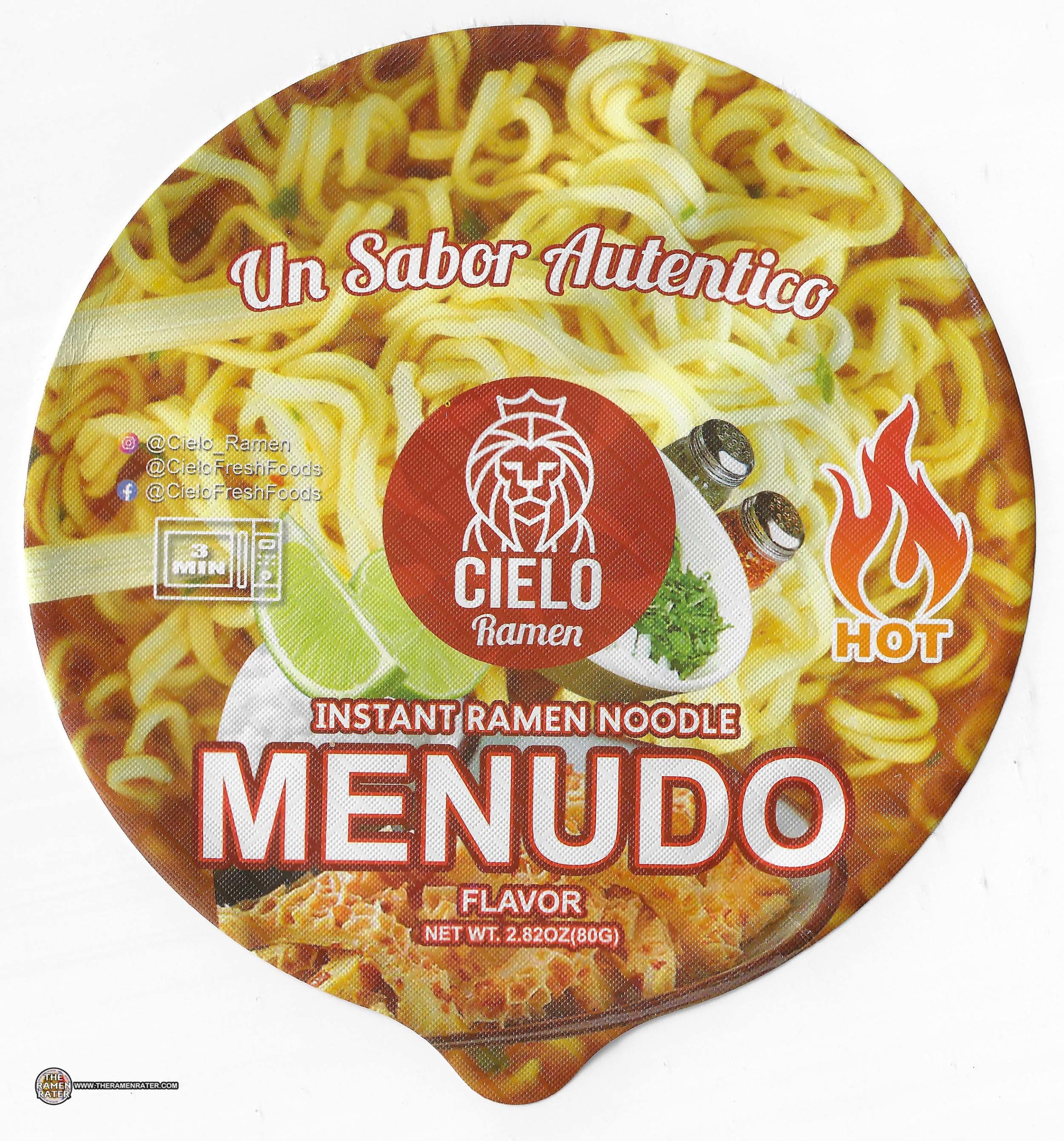 Cielo Instant Ramen Noodle Soup, 2.82 oz - Kroger